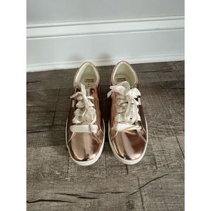 EUC! Perfect Kate Spade rose gold keds size 7.5